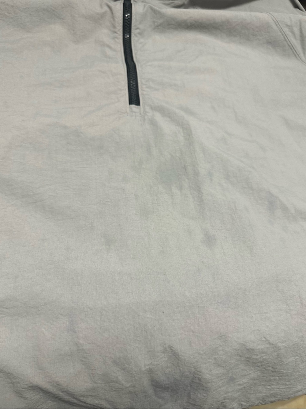 DSG | Gray Lightweight Quarter Zip Windbreaker Pullover Jacket | 2XL - Picture 5 of 9